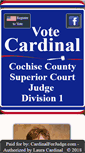 Mobile Screenshot of cardinalforjudge.com